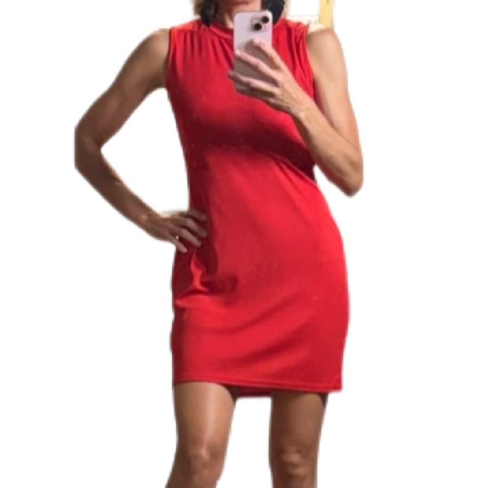 PrettyLittleThing Red Dress